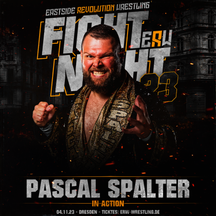 Ankündigungsbild Eastside Revolution Fight Night 2023: Pascal Spalter in Action