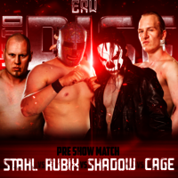 Ankündigungsbild Eastside Revolution Time to Rise 2023 4-Way-Match: Otto Stahl vs. Rubix vs. Shadow vs. Chris Cage