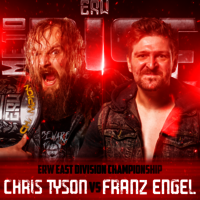 Ankündigungsbild Eastside Revolution Time to Rise 2023: ERW East Division Championship Match: Chris Tyson vs. Franz Engel