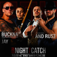 Ankündigungsbild Eastside Revolution Night of Catch 2024: Matt Buckna & Jessy Jay vs. Diamonds and Rust (Aaron Insane & Chris Rush)